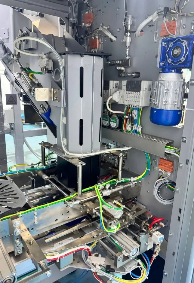 ILG packaging machine mechatronics interior